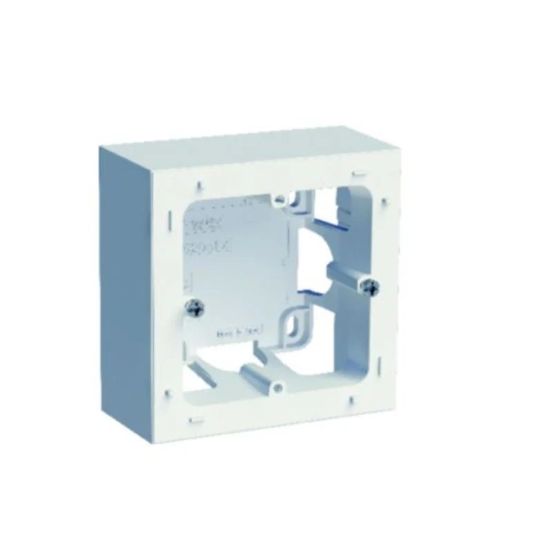 Cadre saillie 1 prise Odace - blanc - Schneider