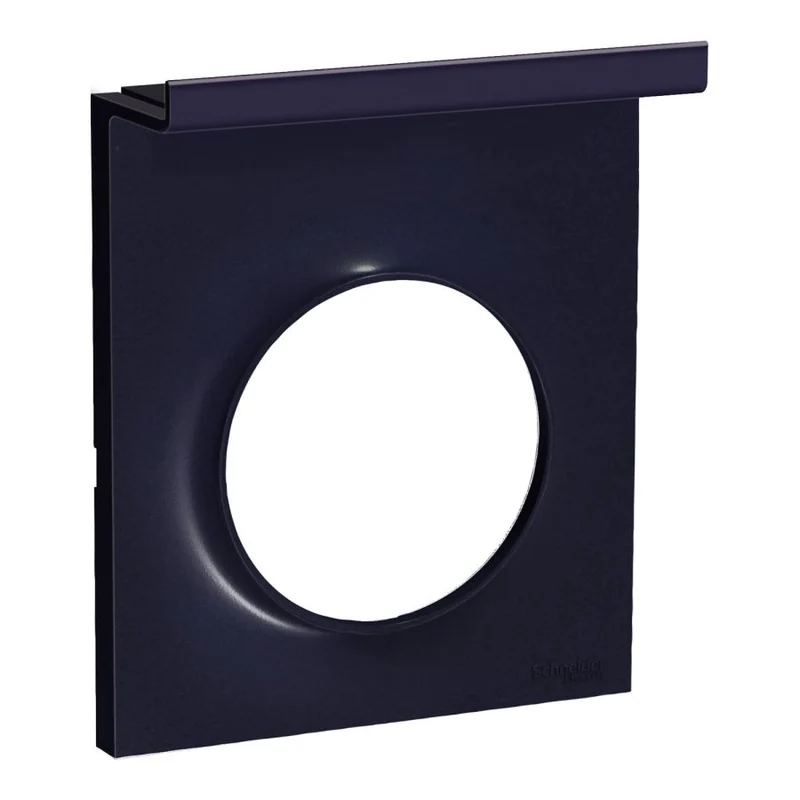 Plaque de finition 1P + support téléphone - Odace - Schneider