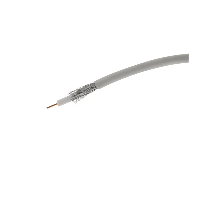 Câble coaxial TV - 17 VATCA PH blanc - Zenitech