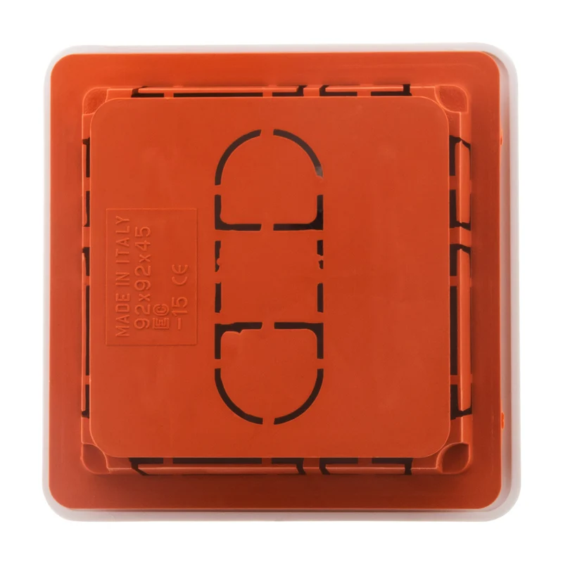 Boîte de dérivation à encastrer 92x92x45mm - Zenitech