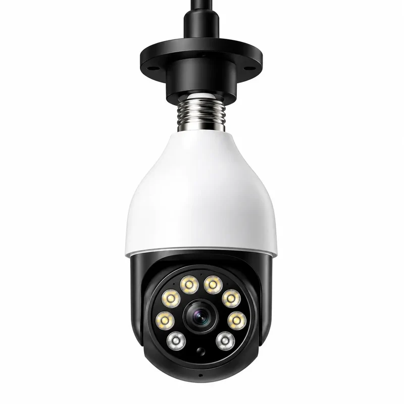 Caméra Ampoule E27 WiFi PTZ 3MP/5MP