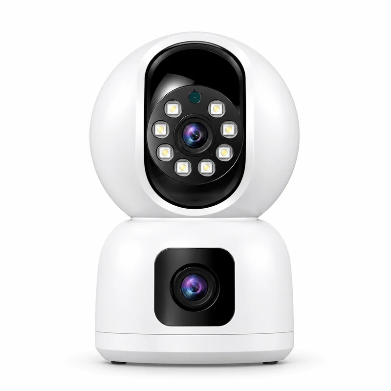Caméra Intérieure WiFi PTZ 4K Double Objectif