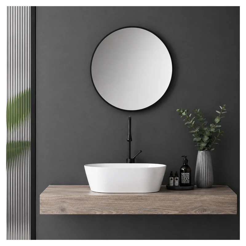 Vasque ovale Vilo en blanc mat, 20-1/2'' x 15'' x 6''
