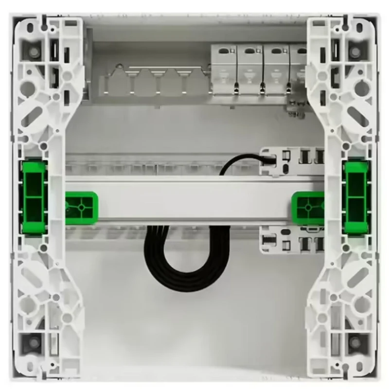 Coffret de communication avec 4 prises RJ45 et TV - Resi9 Connect - Schneider