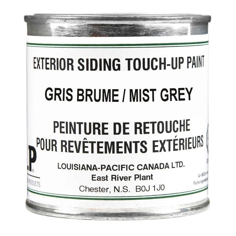 Peinture de retouche pour revêtements extérieurs 284 ml, gris brume