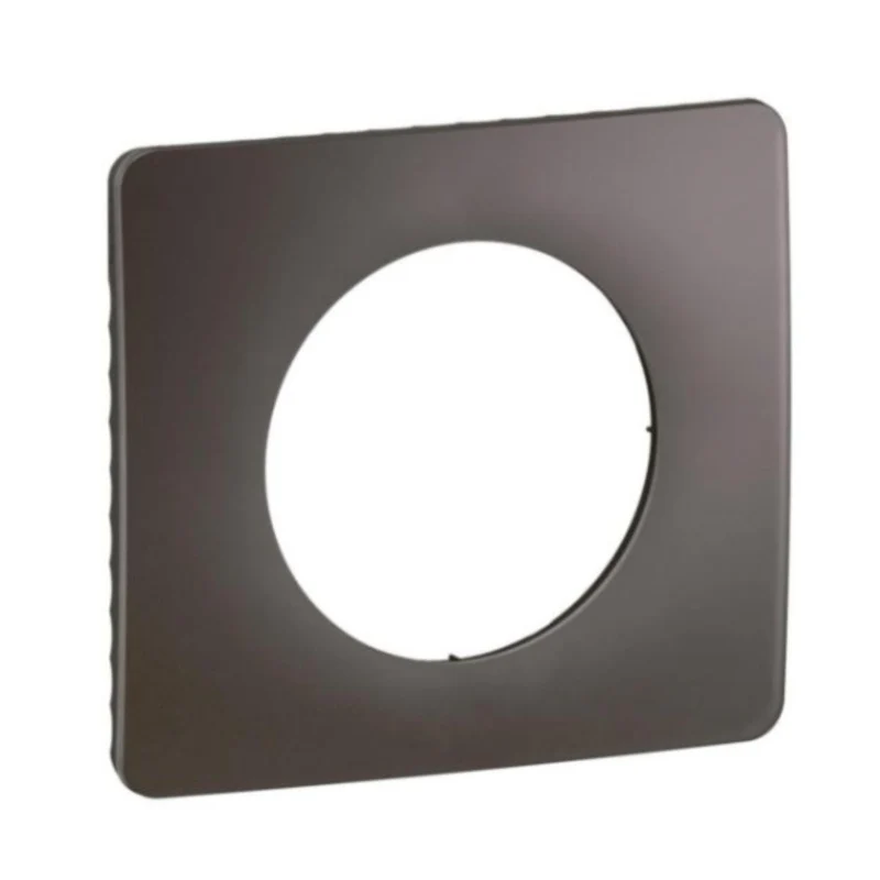Plaque de finition Céliane monoposte - Gris cendré - Legrand