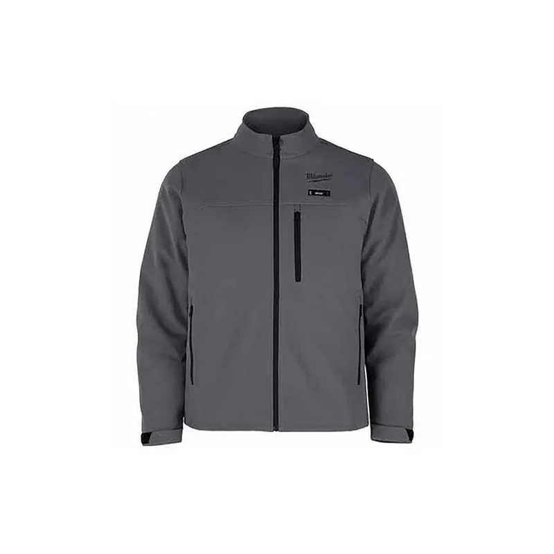 Veste chauffante M12 Toughshell, grand (gris)