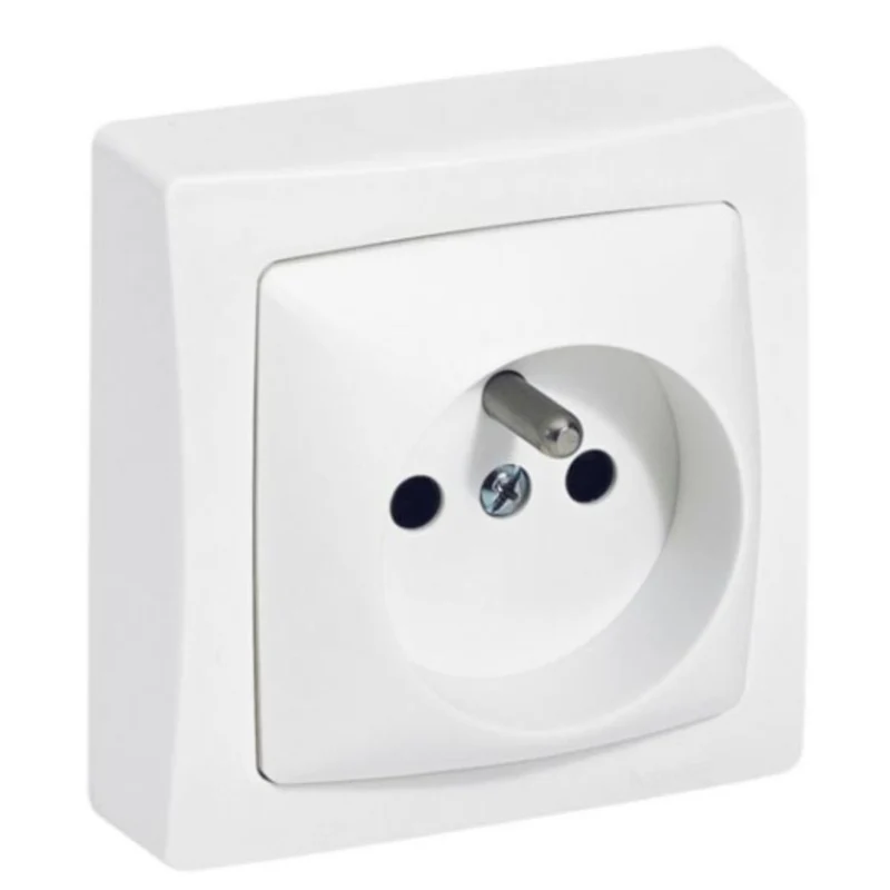 Prise en saillie avec terre 16A Blanc - Les apparents - Legrand