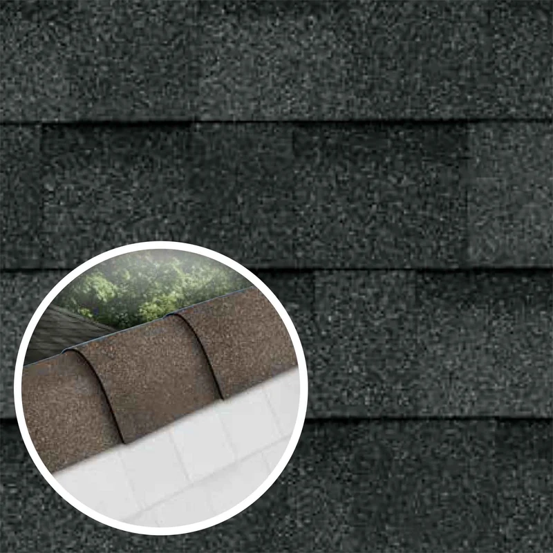 Bardeaux de finition pour faîte Hip et Ridge Plus, gris charbon