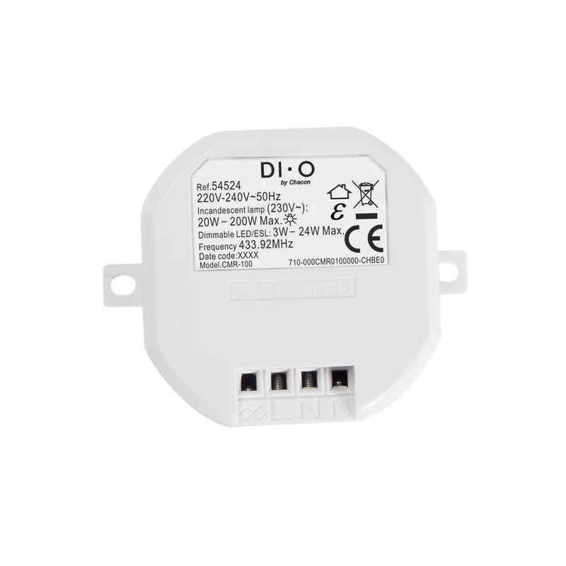 Wireless lighting dimmer module