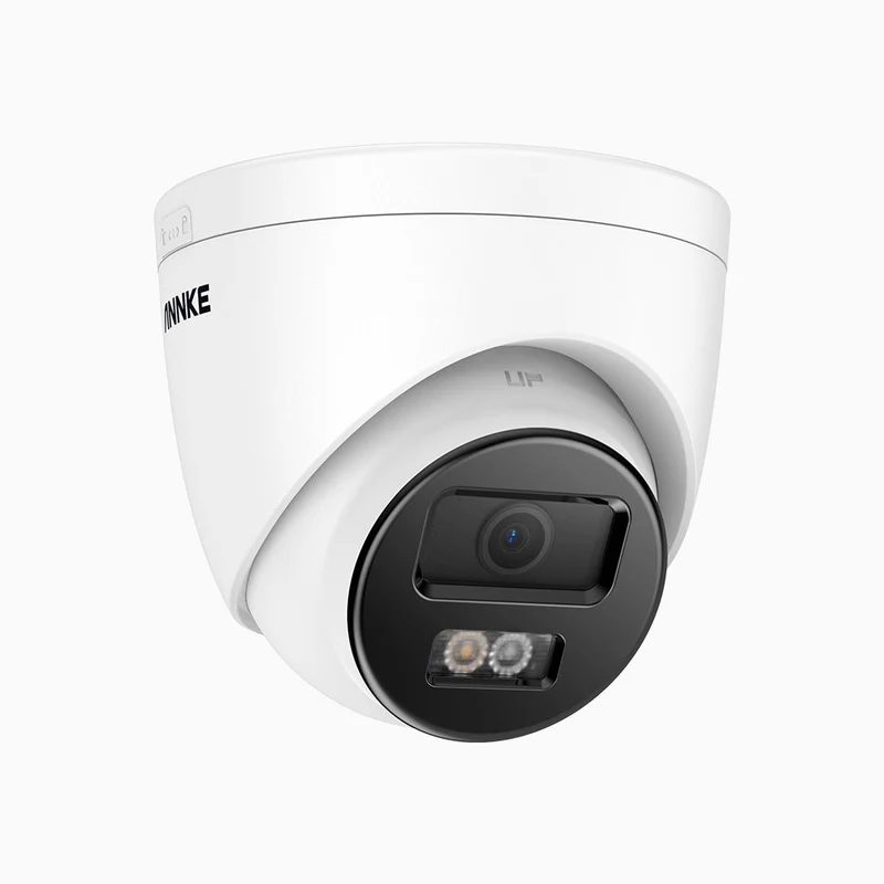 C500P - Caméra de Surveillance extérieure PoE 3K, vision nocturne en couleur et infrarouge, 3072 × 1728 à 20 ips, Détection des personnes et des véhicules, Audio bidirectionnel, IP67