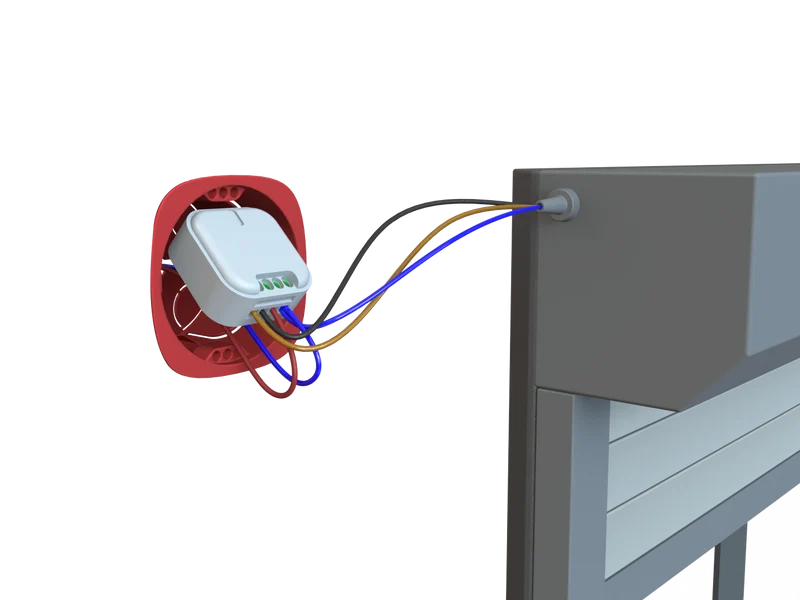 Kit 2 wireless modules for roller shutter