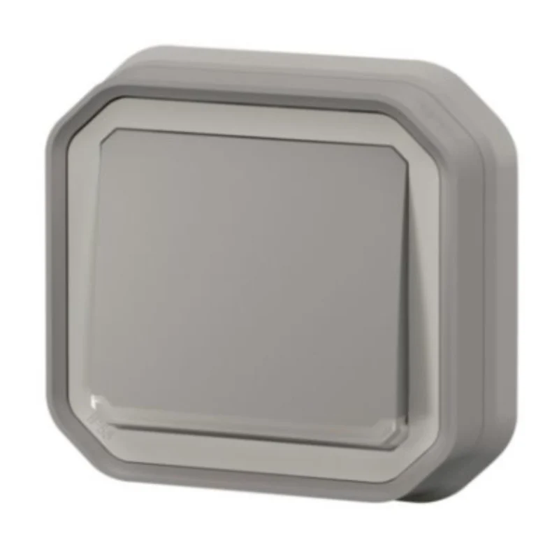 Va-et-vient témoin encastré Plexo IP54 10A - Gris - Legrand