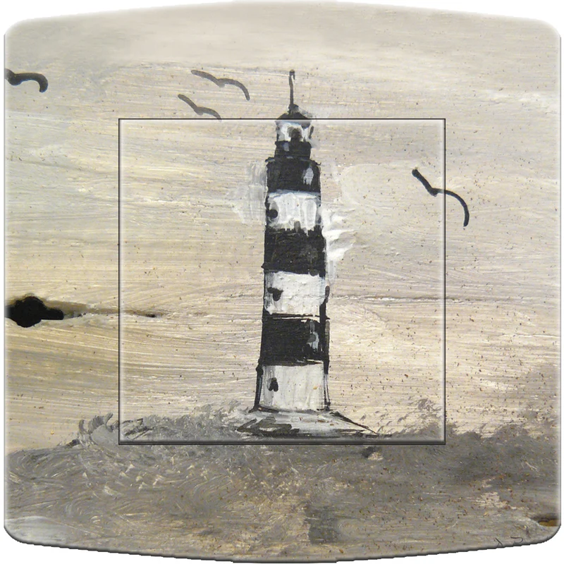 Interrupteur décoré phare