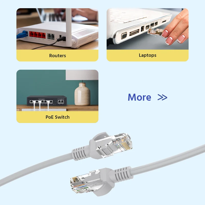 Câbles réseau Ethernet de 18.3/30 m