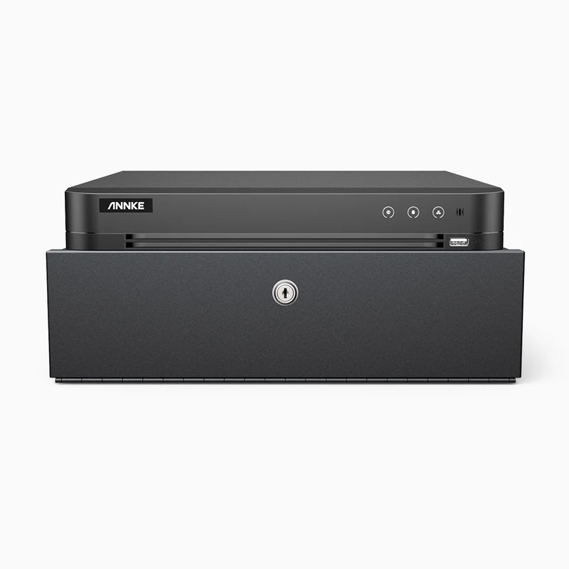 DR168 - Enregistreur DVR 4K 16 canaux, Détection de personnes et de véhicules, H.265+, Prend en charge 16 caméras BNC et 2 caméras IP