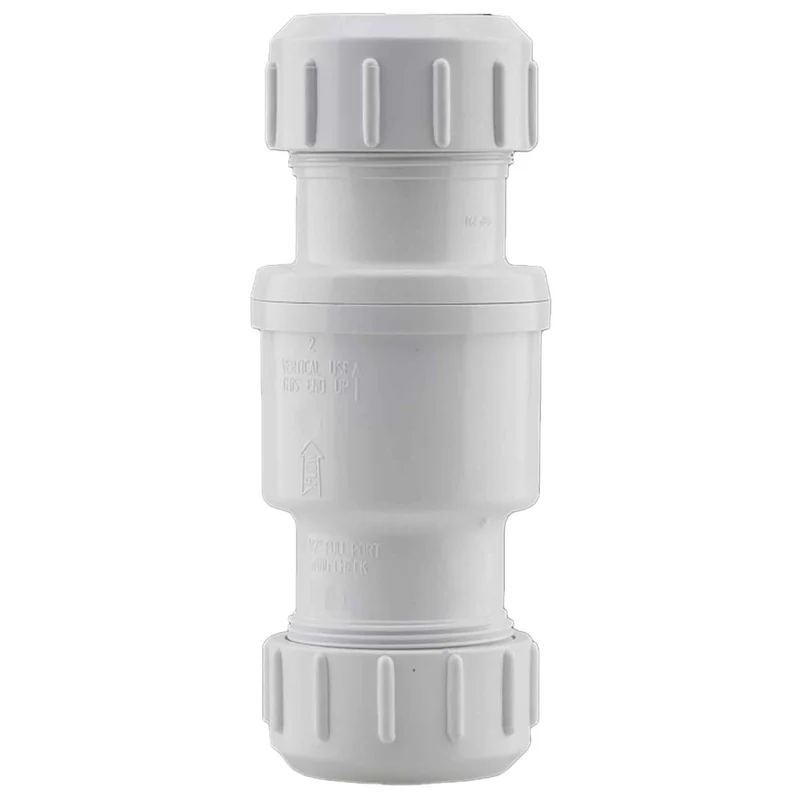 Clapet de non-retour pour pompe de puisard, 1-1/4 et 1-1/2