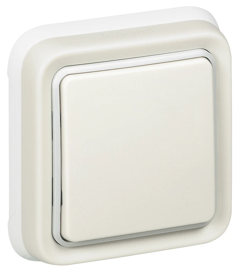 Interrupteur va et vient IP55 10A complet encastré - Plexo - Legrand