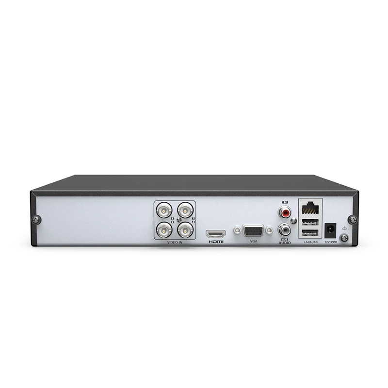 DR45 - Enregistreur DVR 5MP 4 canaux, H.265+, Prend en charge 4 caméras BNC et 1 caméra IP