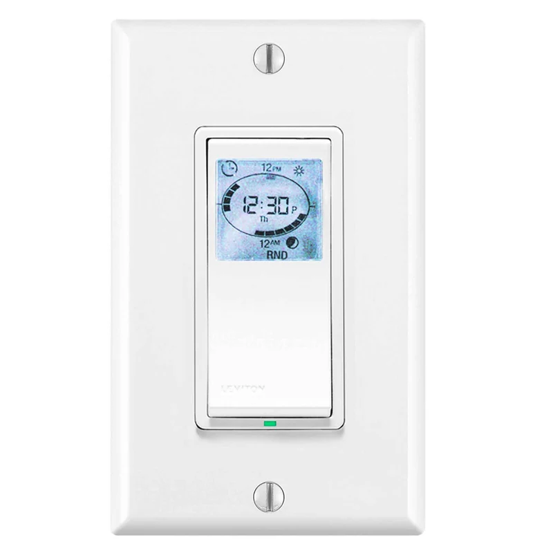 Minuterie Decora programmable 24 heures, blanc
