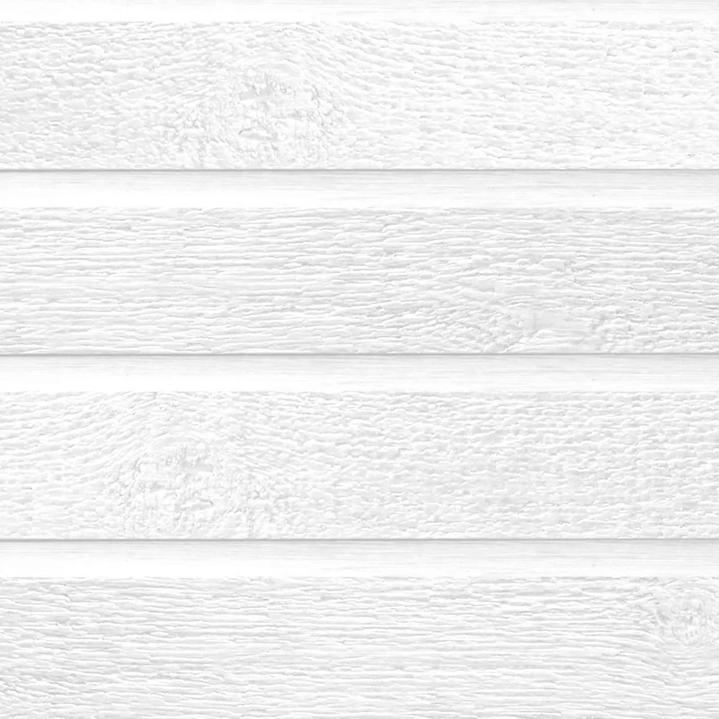 Revêtement d'extérieur Ridgewood D-5 de 12" x 7/16" x 12', blanc