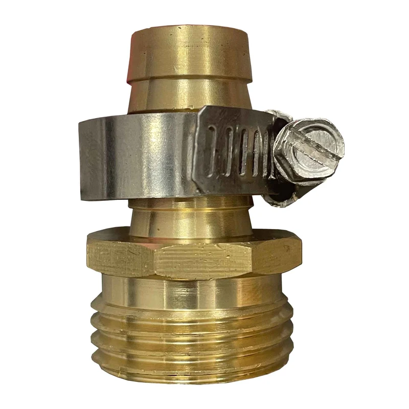 Raccord de réparation mâle en laiton, 5/8"
