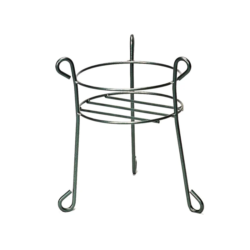 Support rond à plante sur pieds, 15" x 10"