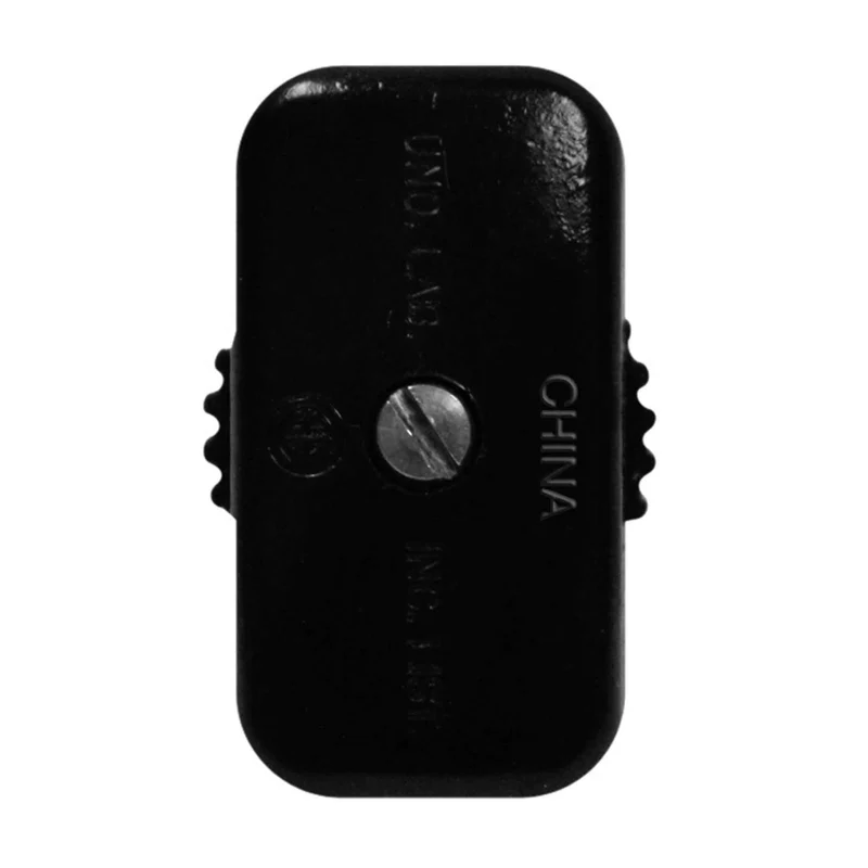 Interrupteur rotatif unipolaire marche et arrêt de 6 A / 125 V, brun