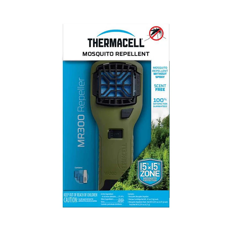 Insectifuge à moustique MR-300G à couverture de 15', portable