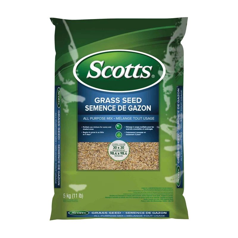 Semence de gazon mélange tout usage, 5 kg