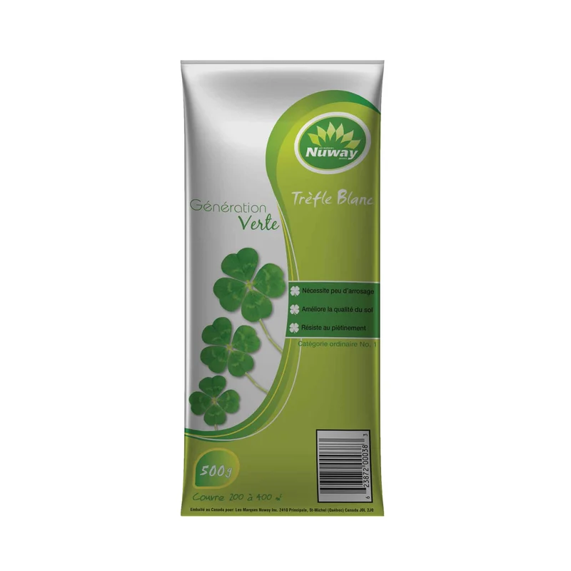 Semence 100 % trèfle blanc, 500 g