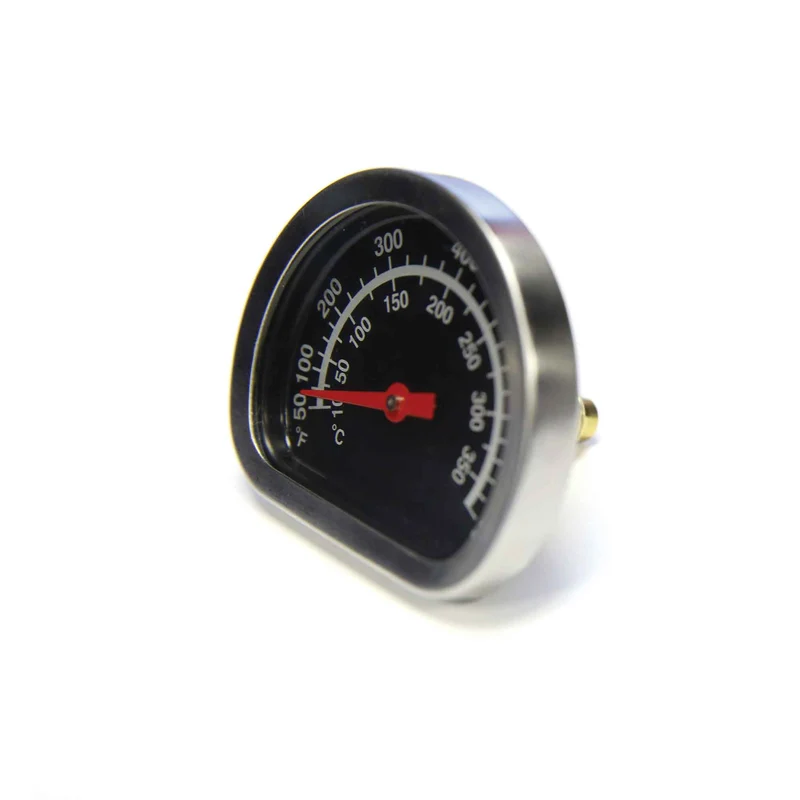 Indicateur de chaleur en acier inoxydable pour couvercle de BBQ