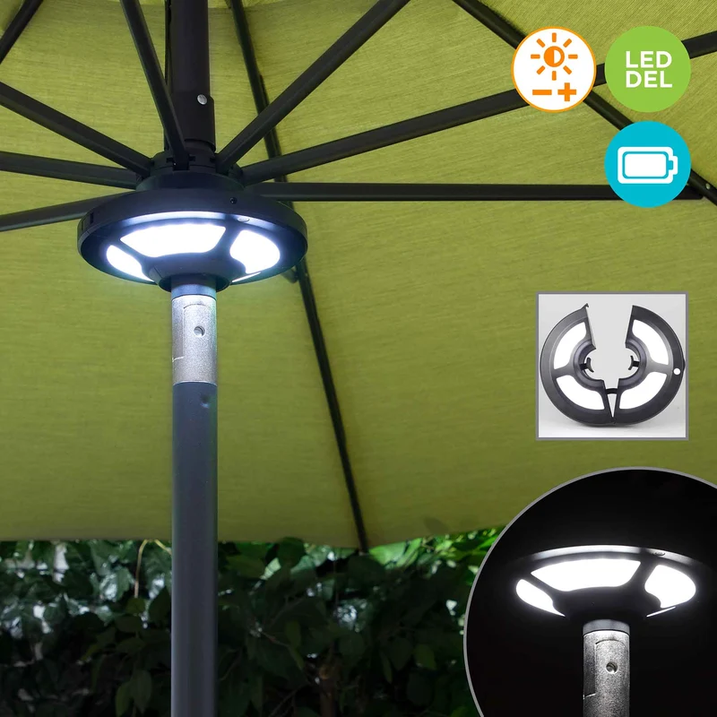 Luminaire à 36 DEL pour poteau de parasol