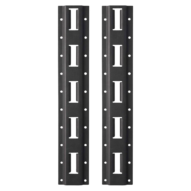 Rail en E vertical pour étagères de rayonnage Packout 20" x 3,5", 2 unités