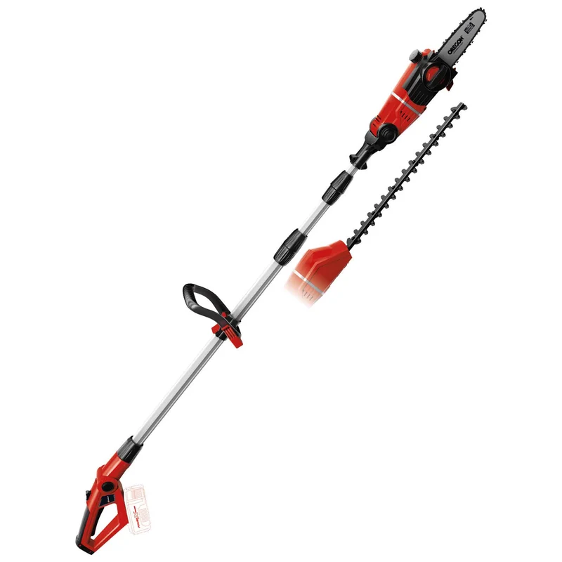 Ensemble combiné télescopique 2-en-1 de 18 V, scie à chaîne à perche de 8" et taille-haie de 16" (outil seulement)