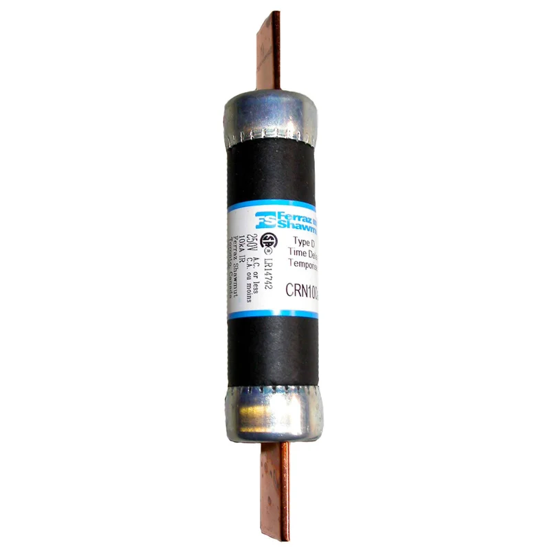 Fusible cartouche CRN de type D, 100 A / 250 V