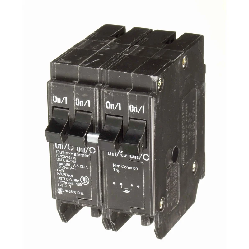 Disjoncteur BR QUAD unipolaire/bipolaire , 15 A/30 A
