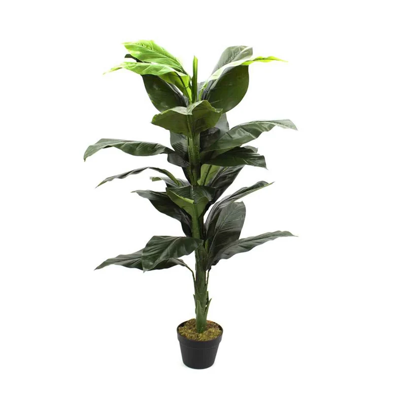 Plante artificielle à feuillage persistant, 51"