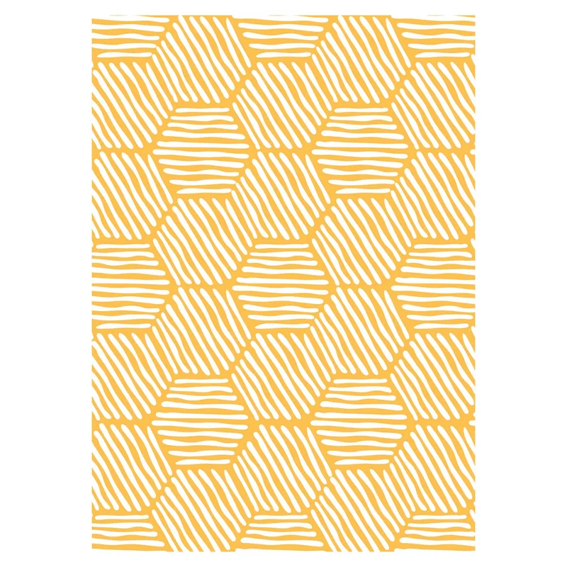 Tapis d'extérieur orange, 84" x 60" x 0,5"