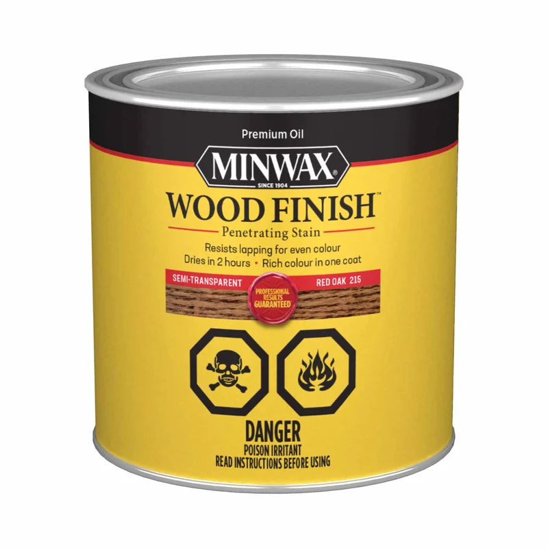 Minwax teinture à bois semi-transparent chêne rouge, 236 ml