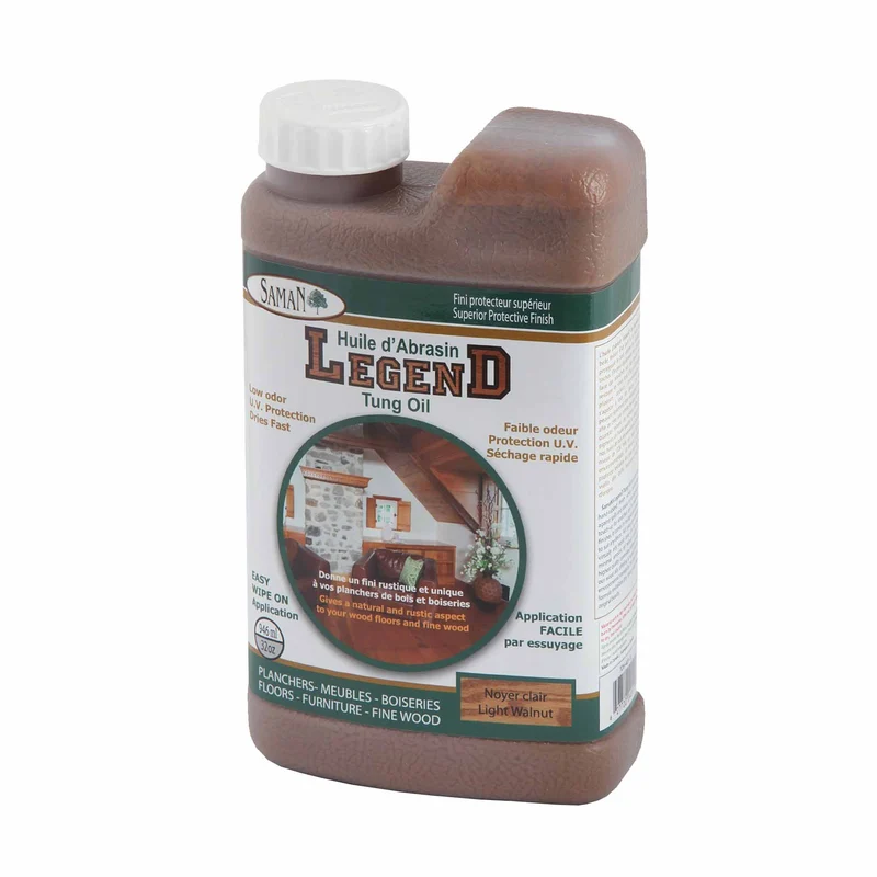 Huile protectrice d'Abrasin Noyer Clair, 946 ml