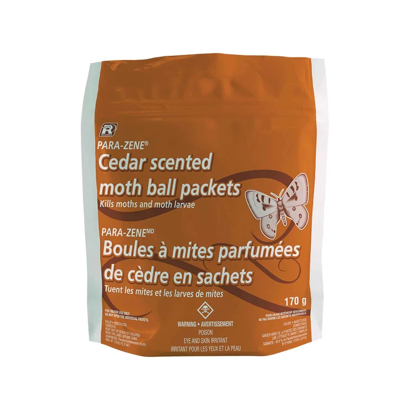 Boules à mites parfumées de cèdre en sachets, 170 g