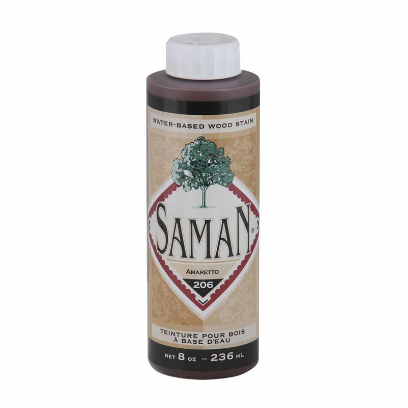 Teinture pour bois à base d'eau Amaretto, 236 ml