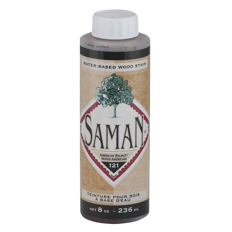 Teinture pour bois à base d'eau Noyer Américain, 236 ml