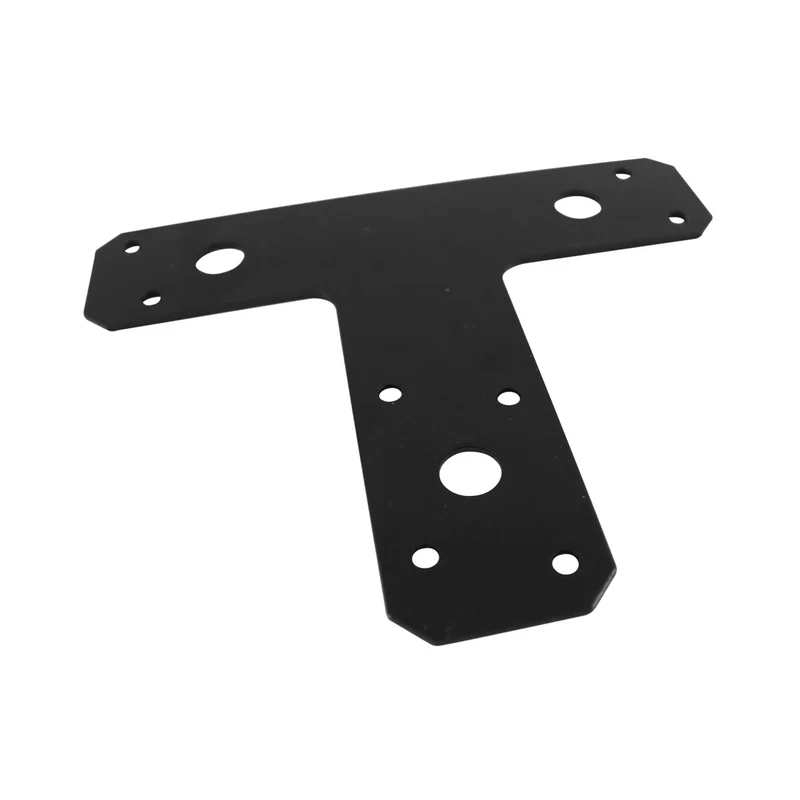 Plaque noire de fixation en T, 1-1/2''