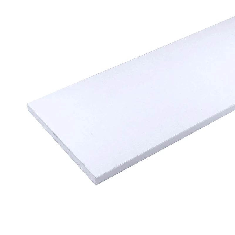 Tablette en mélamine blanche, 48'' x 12'' x 5/8''
