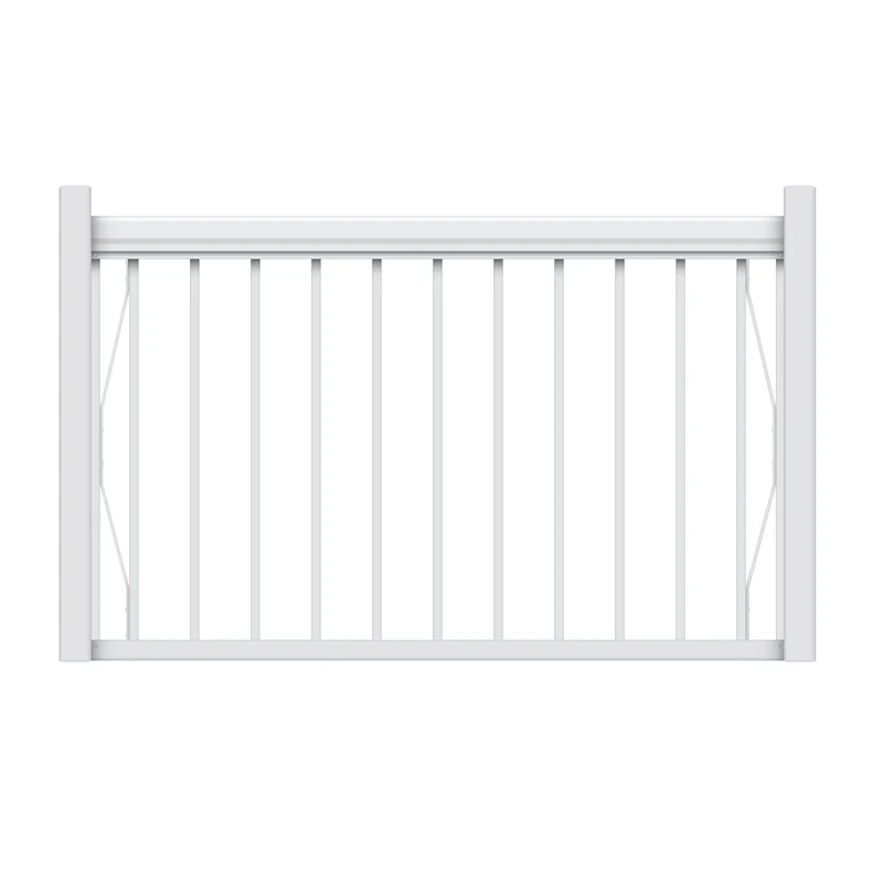 Ensemble de barrière blanche pour rampe Legacy, 42'' x 42''