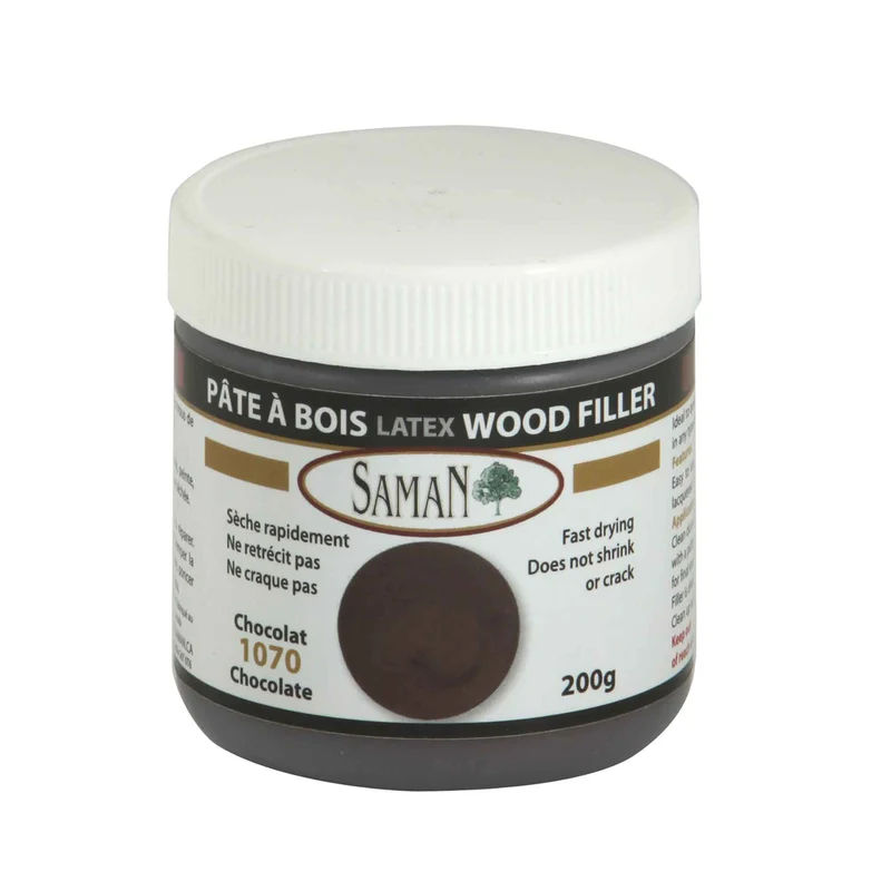 Pâte à bois au latex Chocolat, 200 g