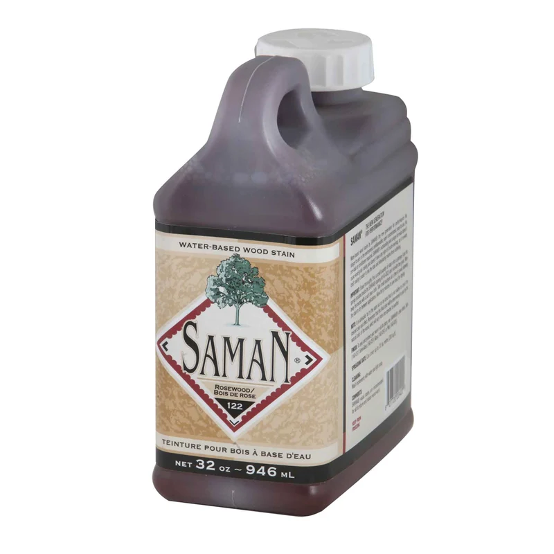 Teinture pour bois à base d'eau Bois de Rose, 946 ml