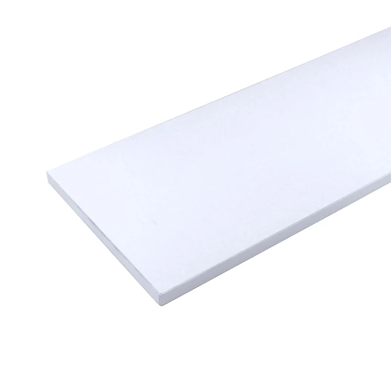 Tablette en mélamine blanche, 36'' x 10'' x 5/8''